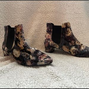 Floral Ankle Bootie